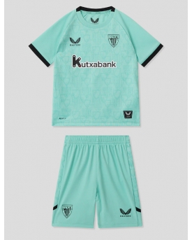 Athletic Bilbao Maglia Gara Terza Repliche 2025-26 Bambino Maniche Corte